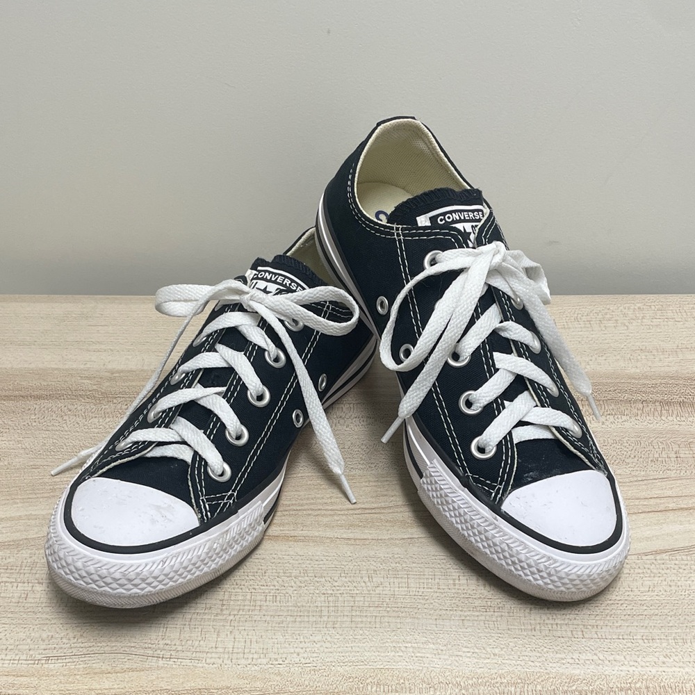 Converse All Star- Black Low-Top Sneakers- Woman’s